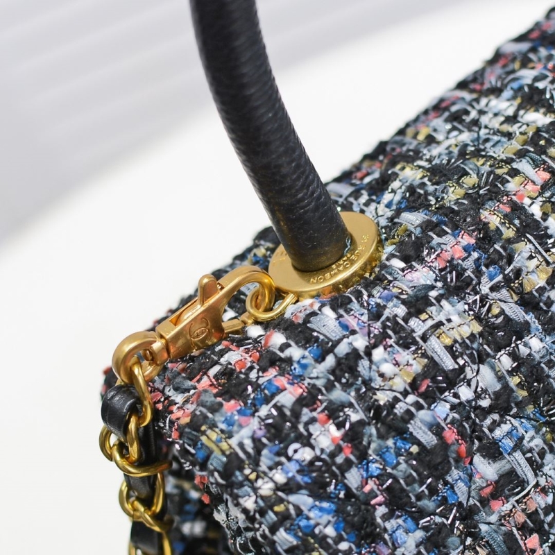 Ch**el top handle bags